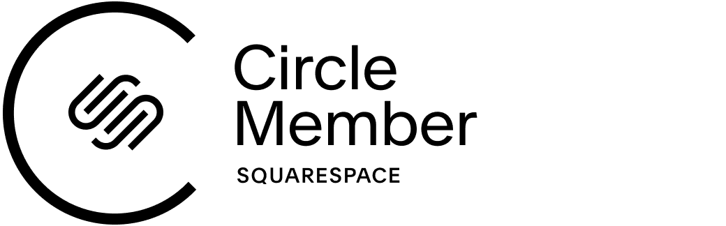 squarespace circle member badge